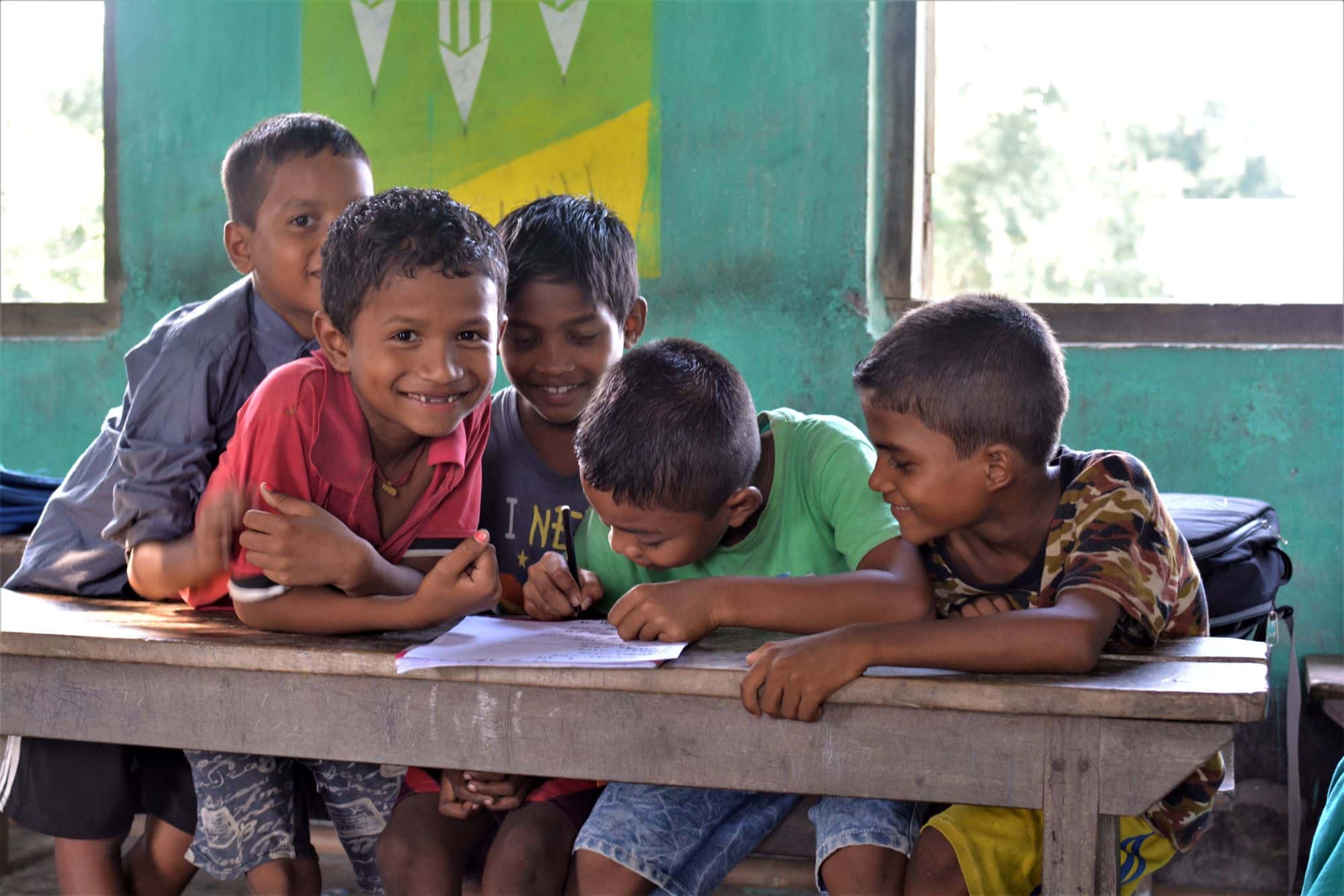 Schulkinder Indien