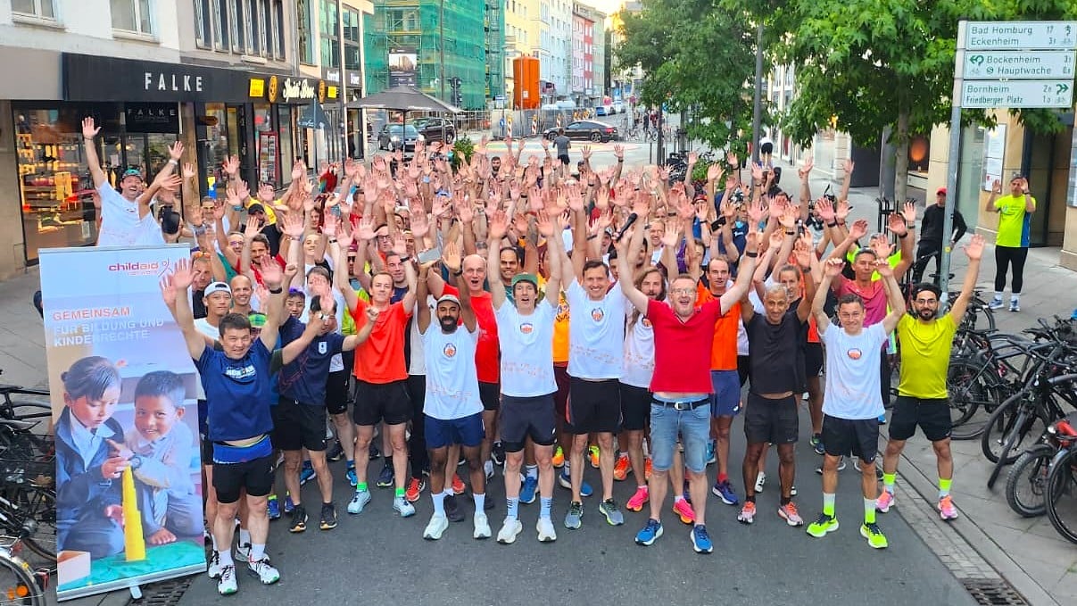 Laufevent Frankfurt mit Sebastian Kienle